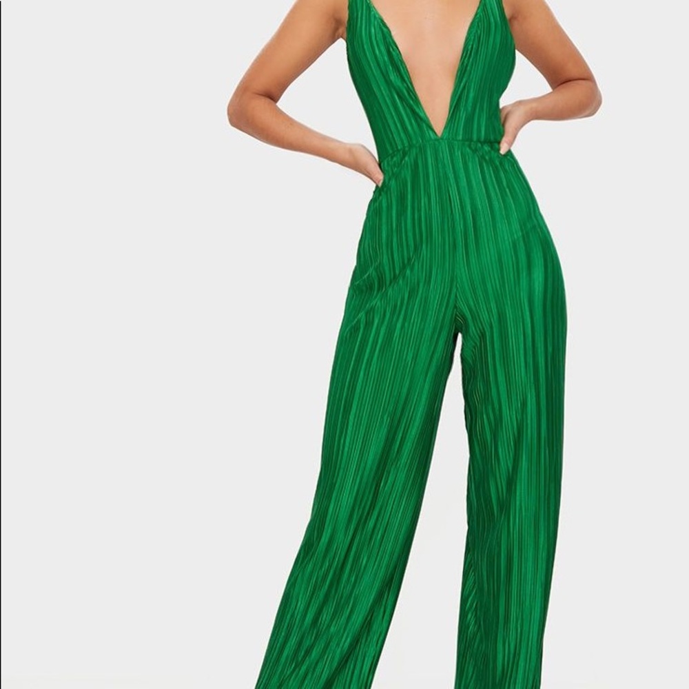 Green Pleased Jumpsuit